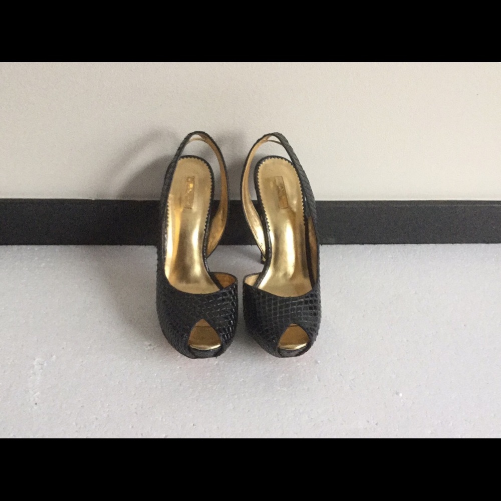 Report Signature Report Gala Snake Skin Sandals